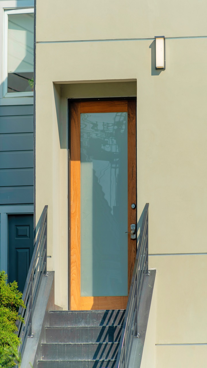 Add a Small Mirror Just Inside Your Door