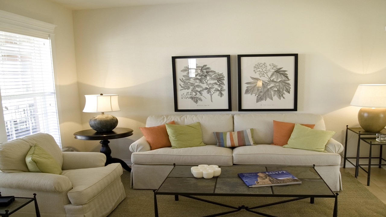 Rental-Friendly Living Room Decor 13 Rental-Friendly Living Room Decor Ideas for When You're Tired of Beige and Can't Paint