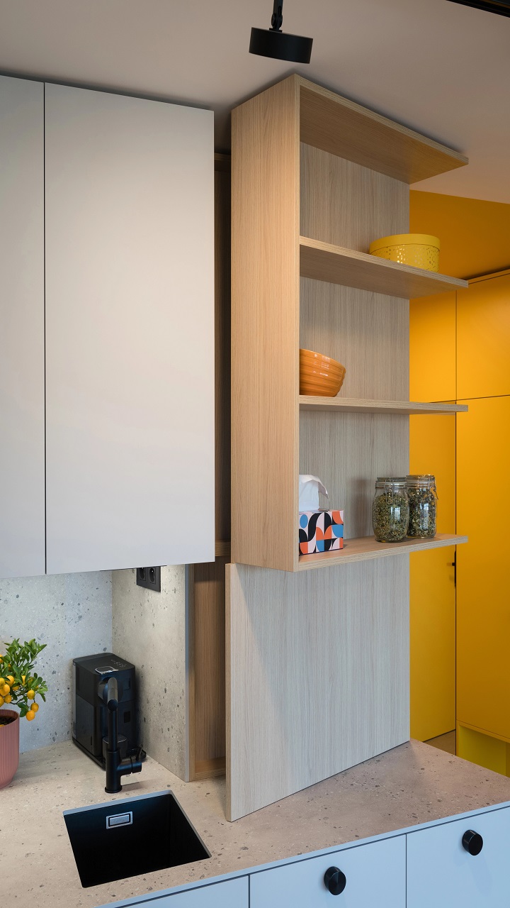 Turn One Regular Cabinet Into Your “Pantry Cabinet”